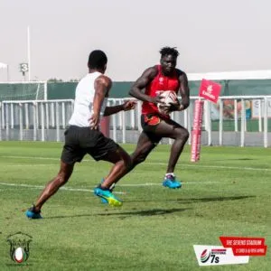 Norbert and Adrian training